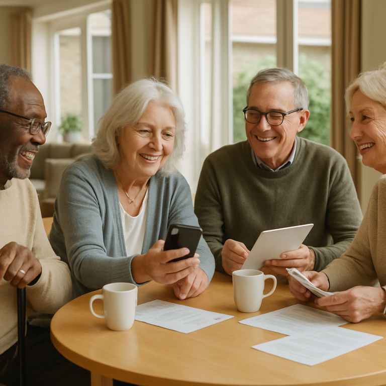 Soziale Teilhabe im Alter: Netzwerke plannedseniorhood stärken